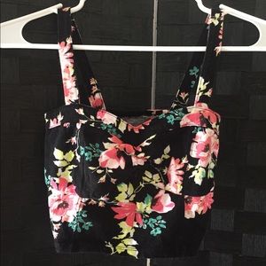 Floral Crop Top